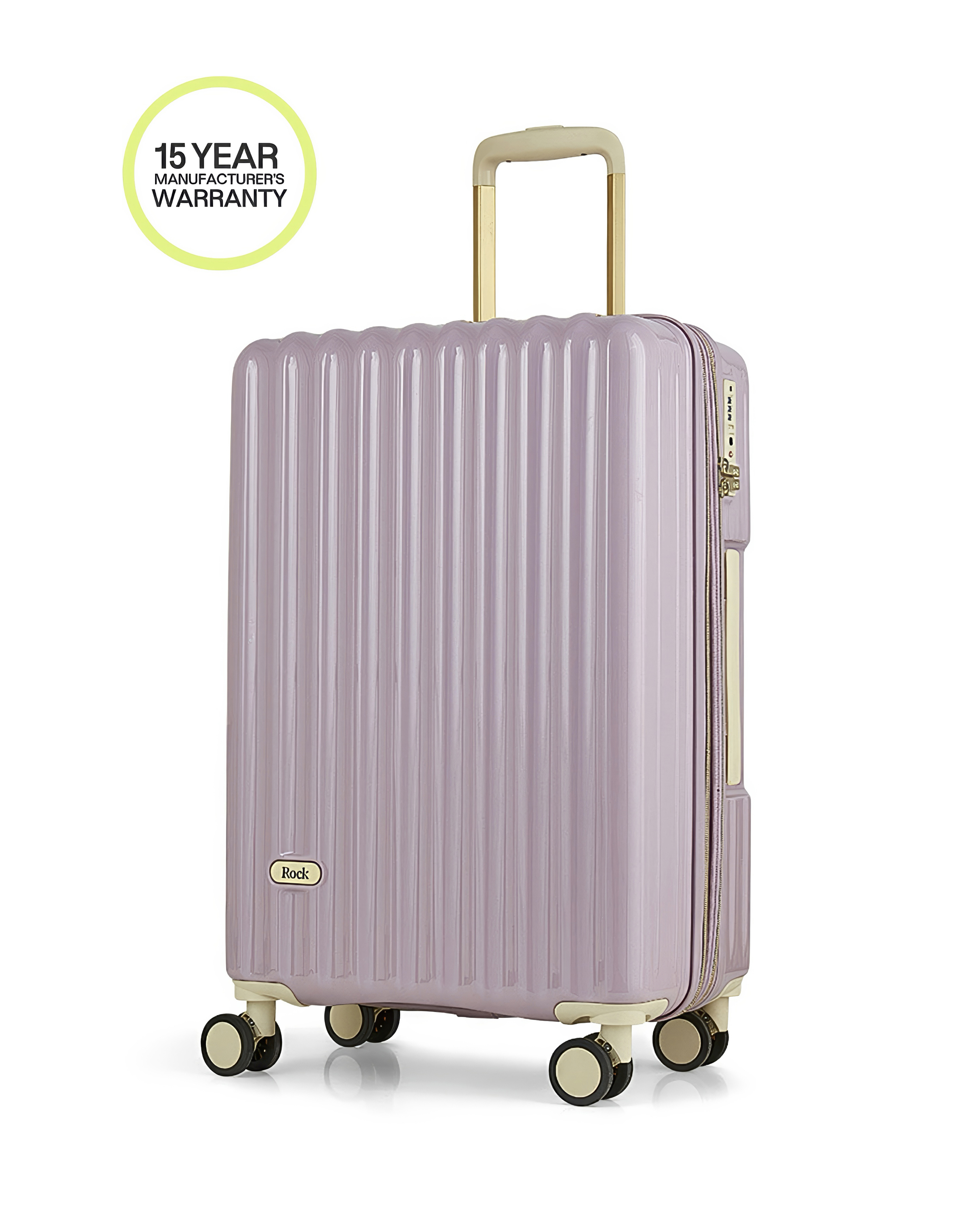 Rock Primrose Medium Suitcase - Purple