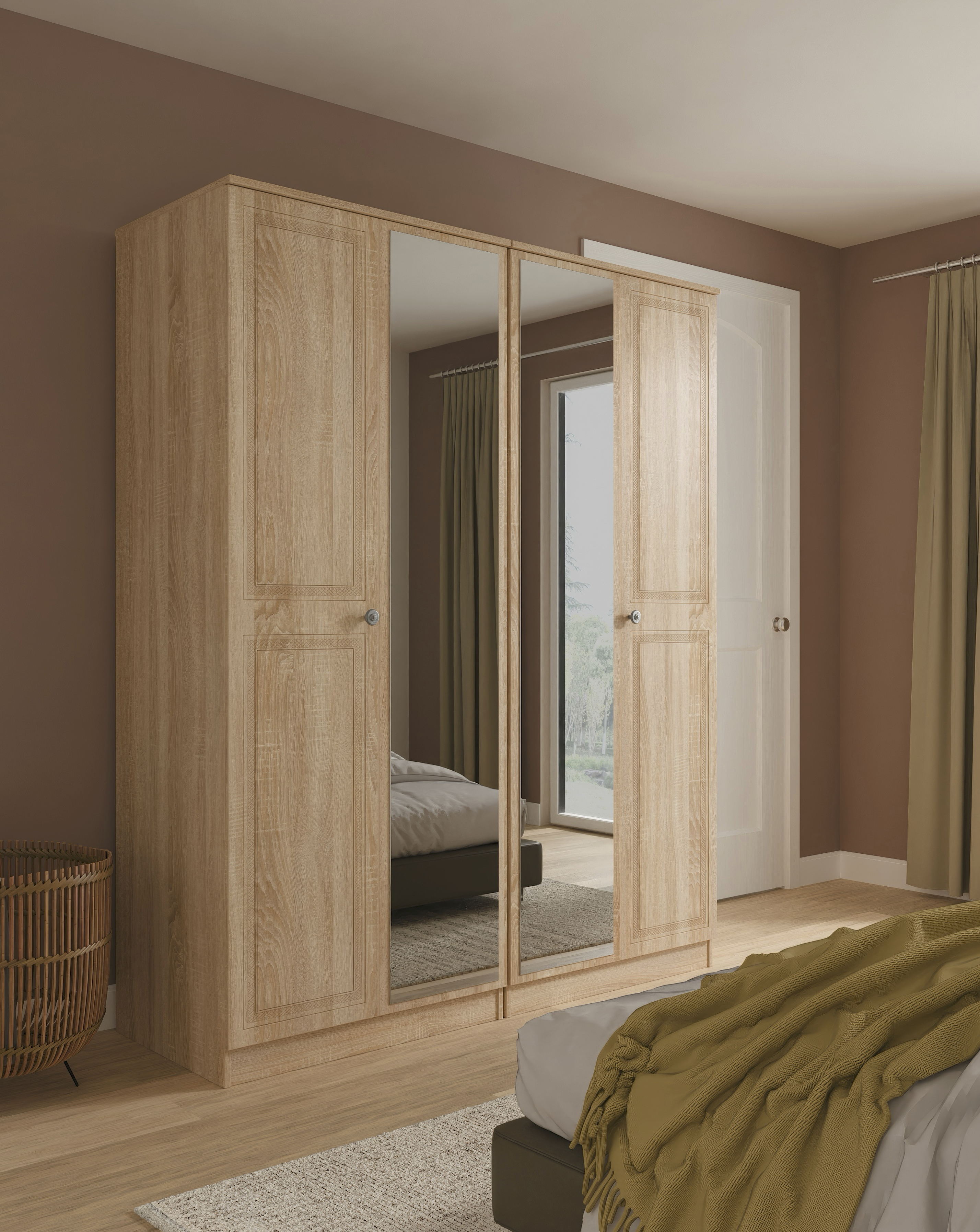 Richmond 4 Door Wardrobe