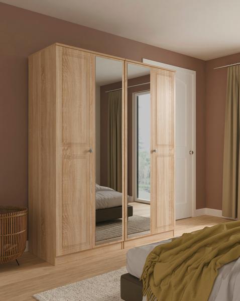 Richmond 4 Door Wardrobe