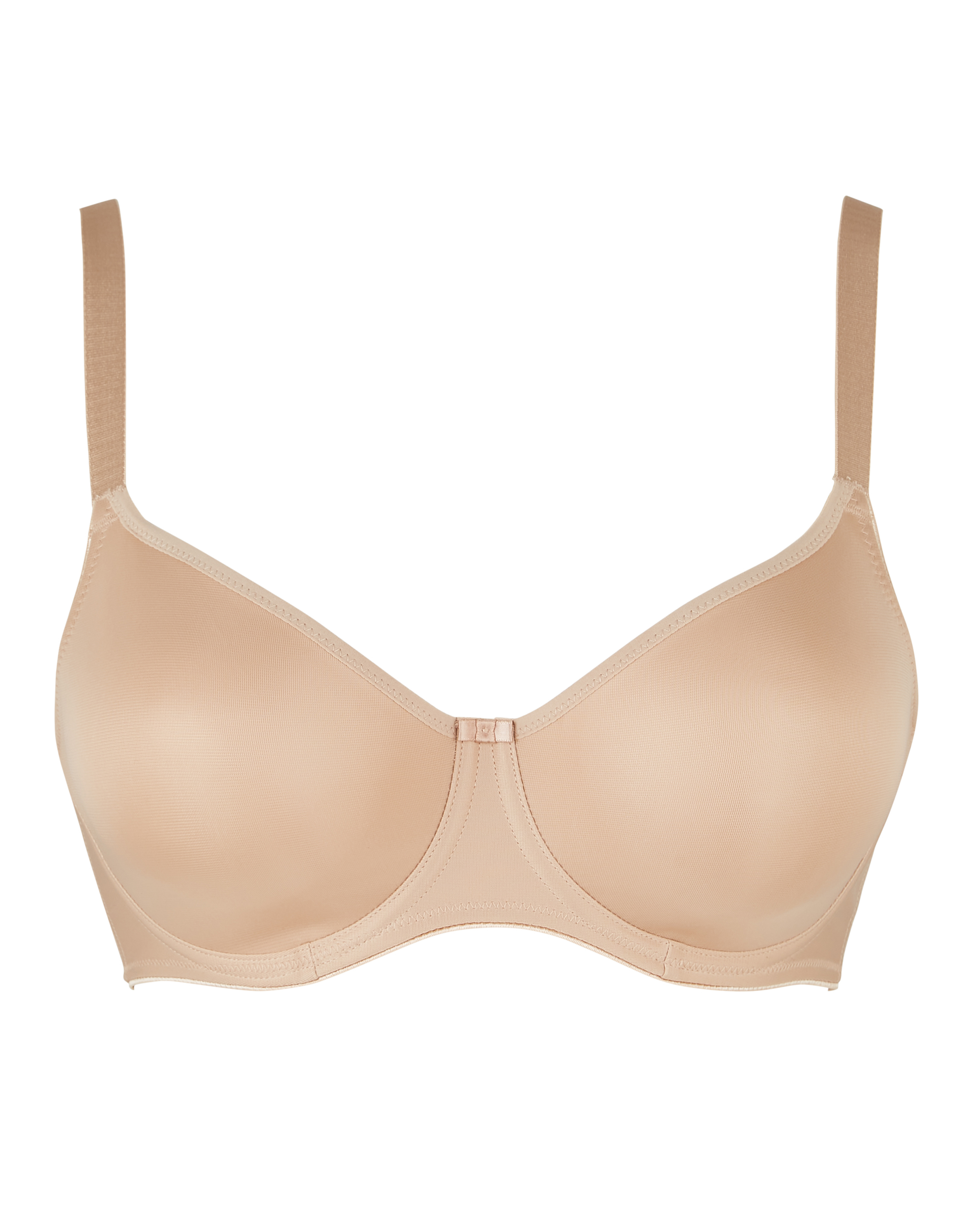Fantasie Smoothing Wired Balcony Bra In Beige | UK Size 30D Women's
