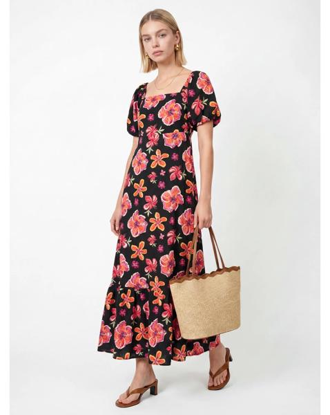 New In - Lovedrobe Floral Print Maxi Dress