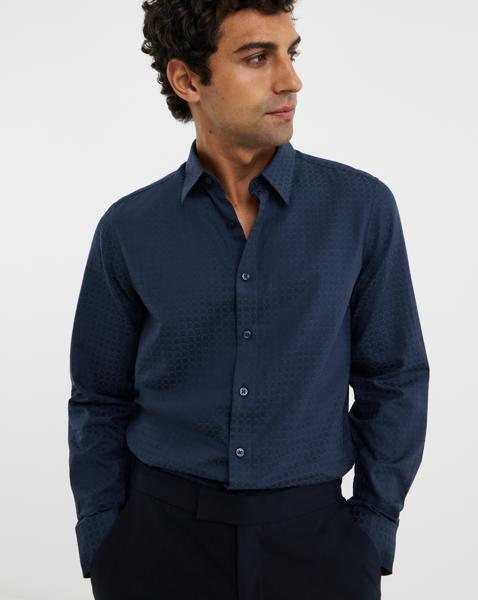 Geo Print Shirt Long