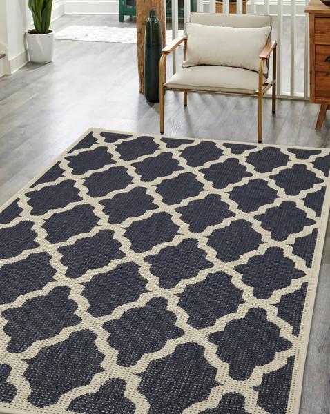 Trellis Gel Flatweave Rug