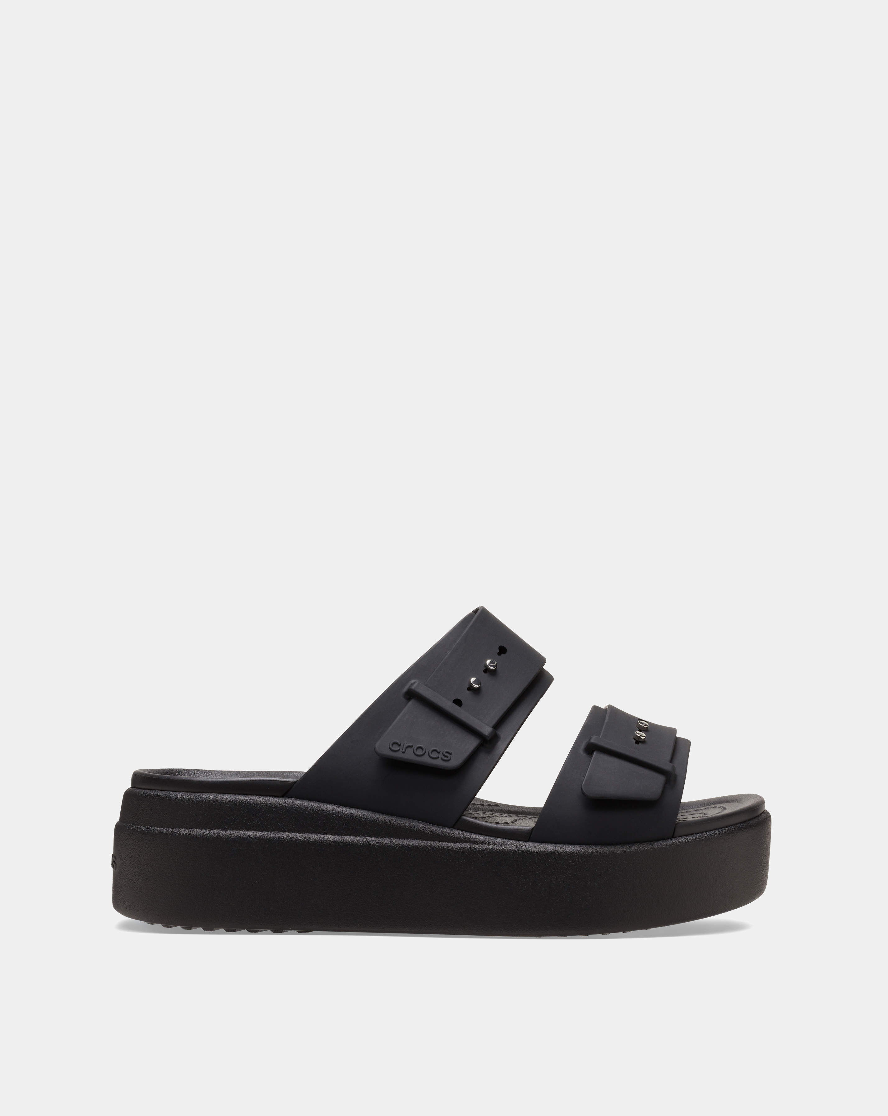Crocs Brooklyn Low Wedge Slider Sandals