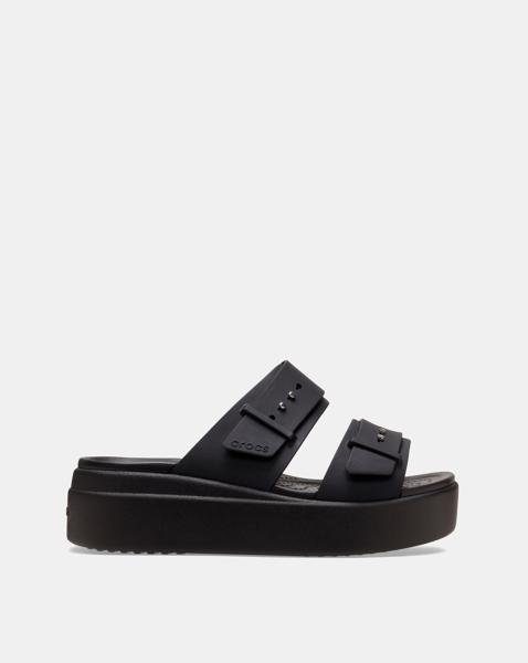 Crocs Brooklyn Low Wedge Slider Sandals