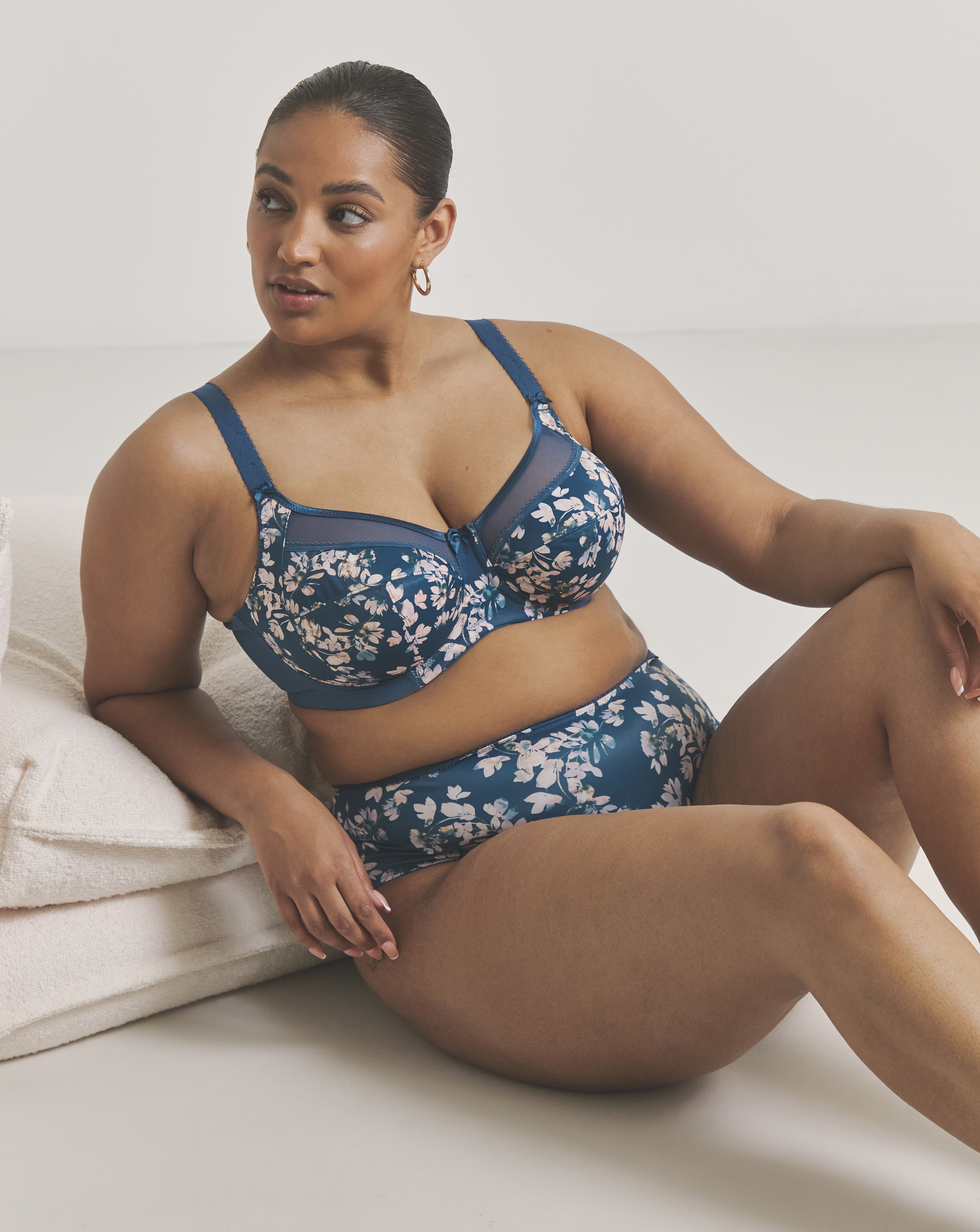 Goddess Kayla Full Cup Bra Teal