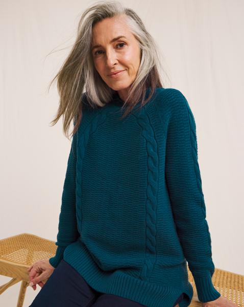 Julipa Cable Longline Jumper