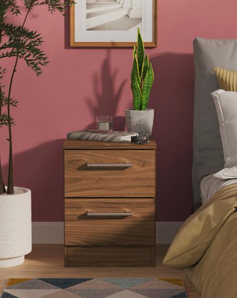 Briar 2 Drawer Bedside