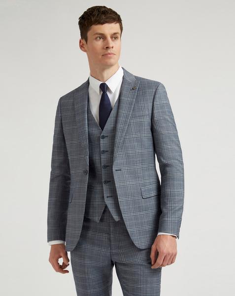 Ted Baker Slim Fit Check Suit Jacket
