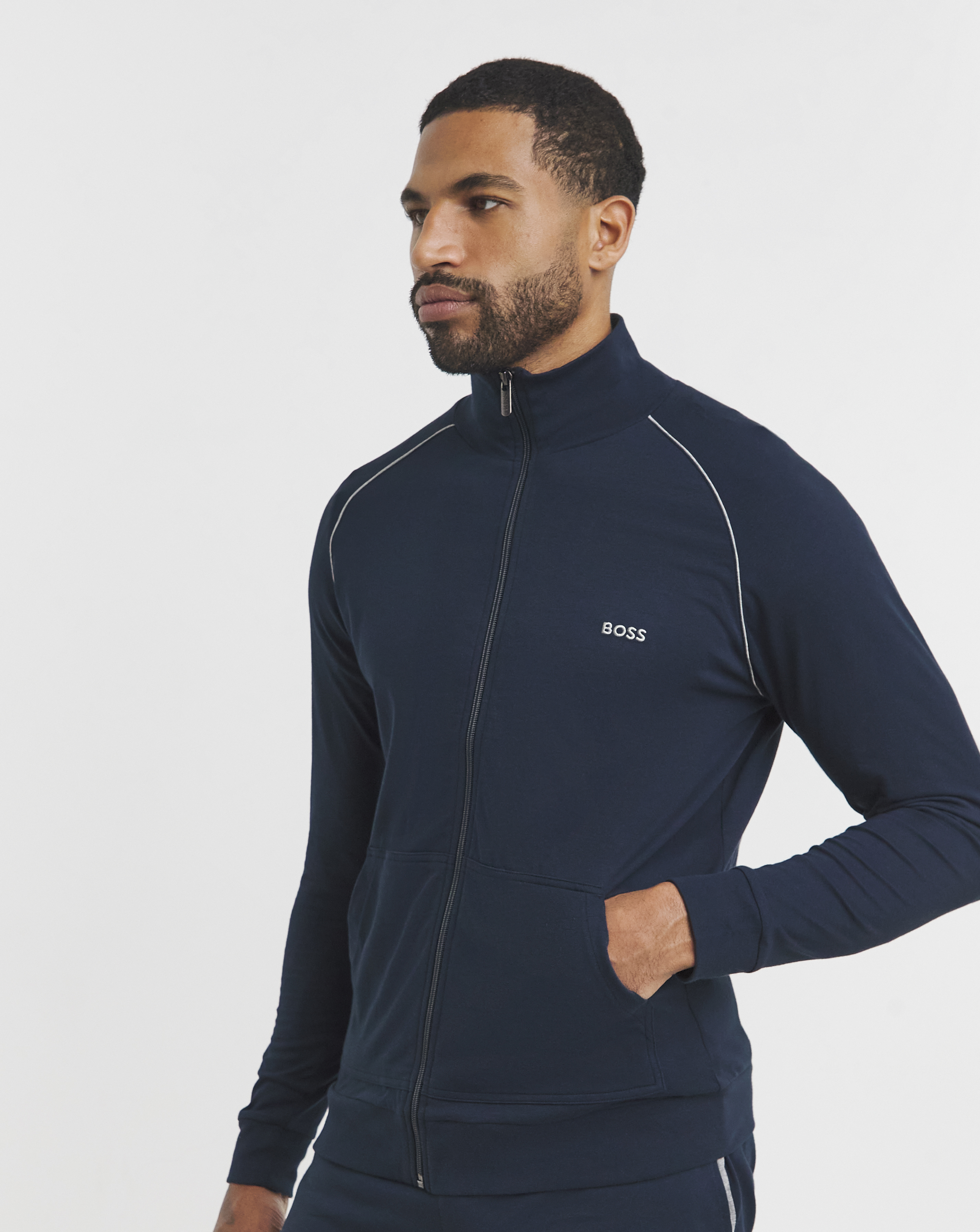 Boss Mix & Match Logo Lounge Jacket