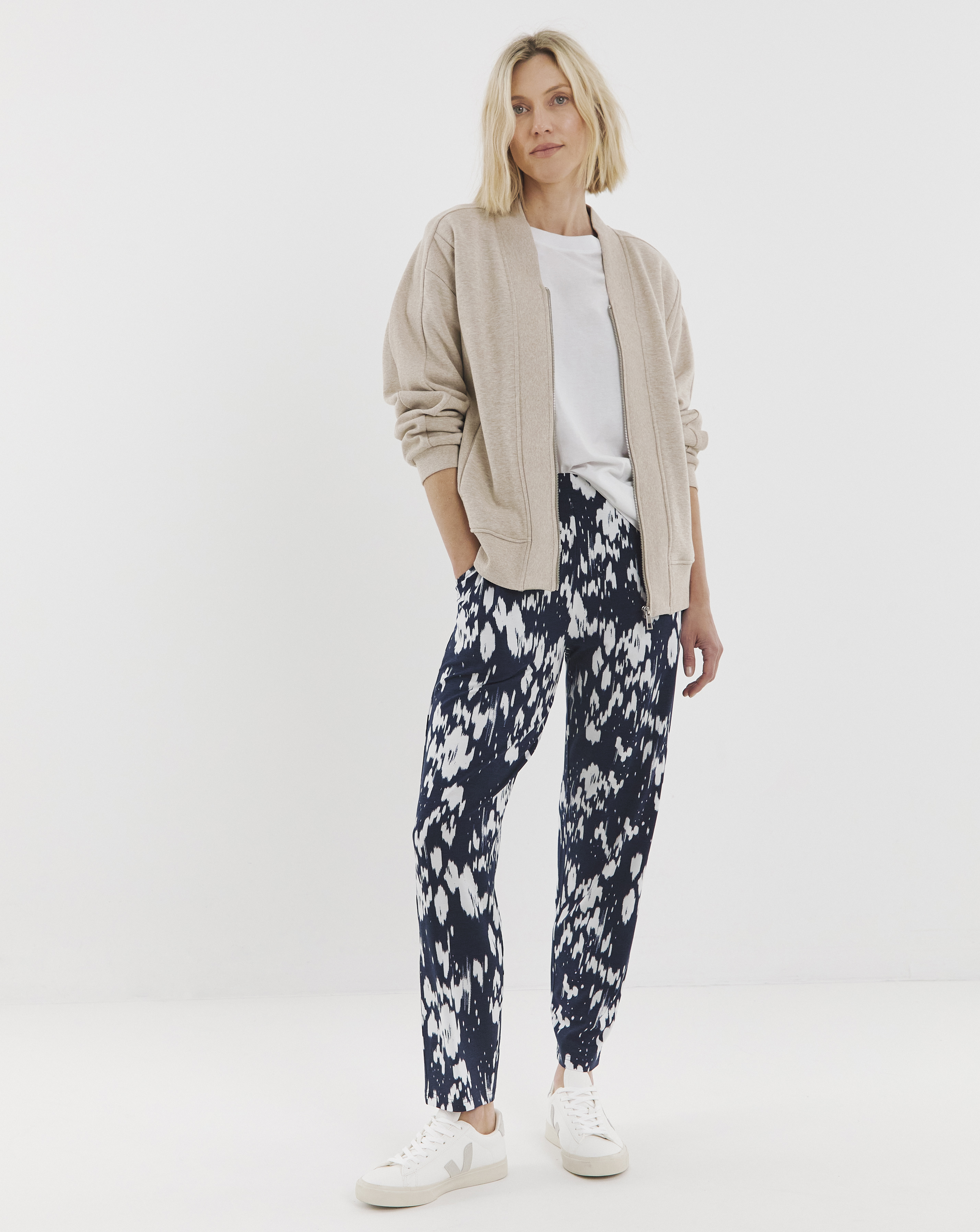 Jersey Tapered Trouser