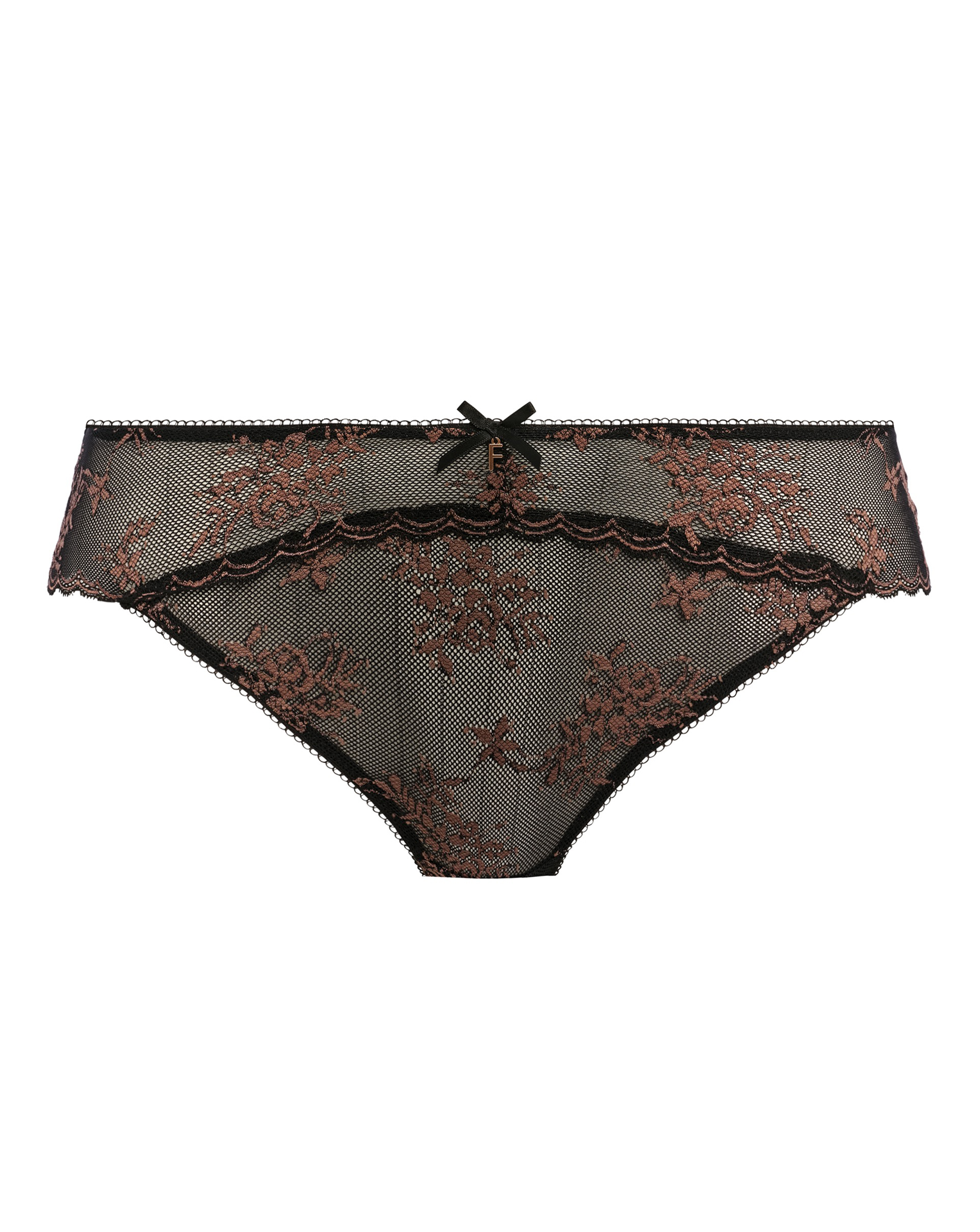 Freya Offbeat Decadence Knicker Black