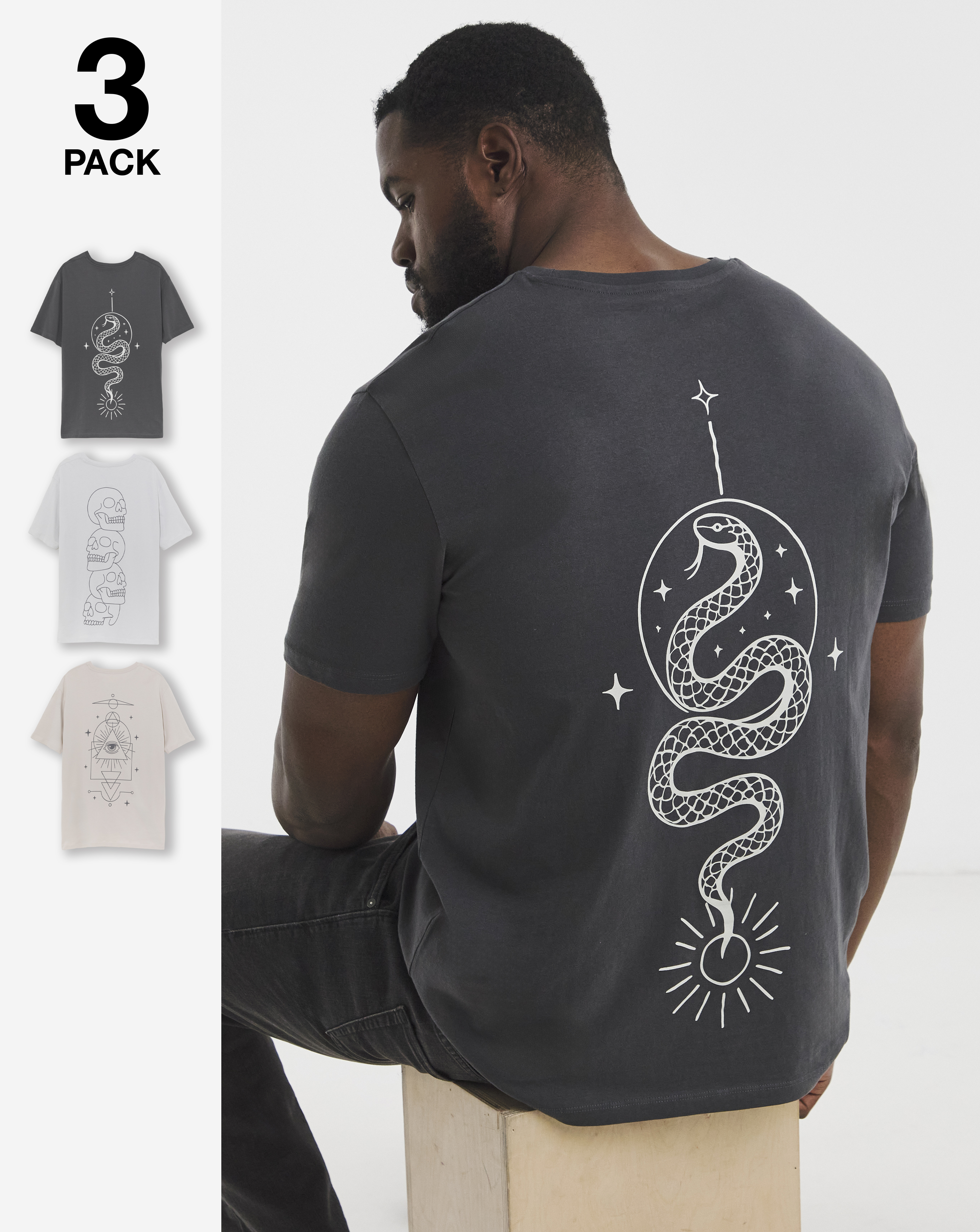 Jack & Jones Kevin T-Shirt 3 Pack