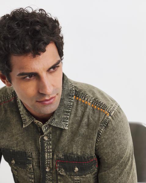 Joe Browns Khaki Washed Shirt