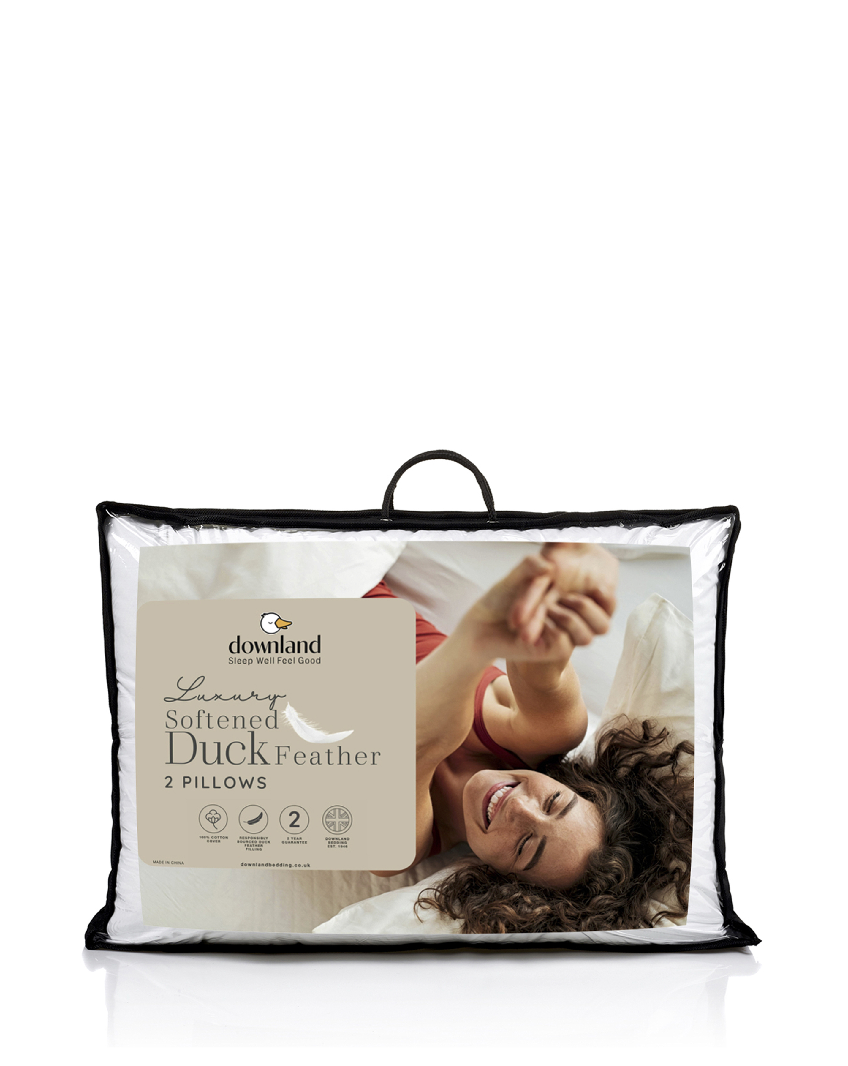 Downland Softened Duck Feather Pillows