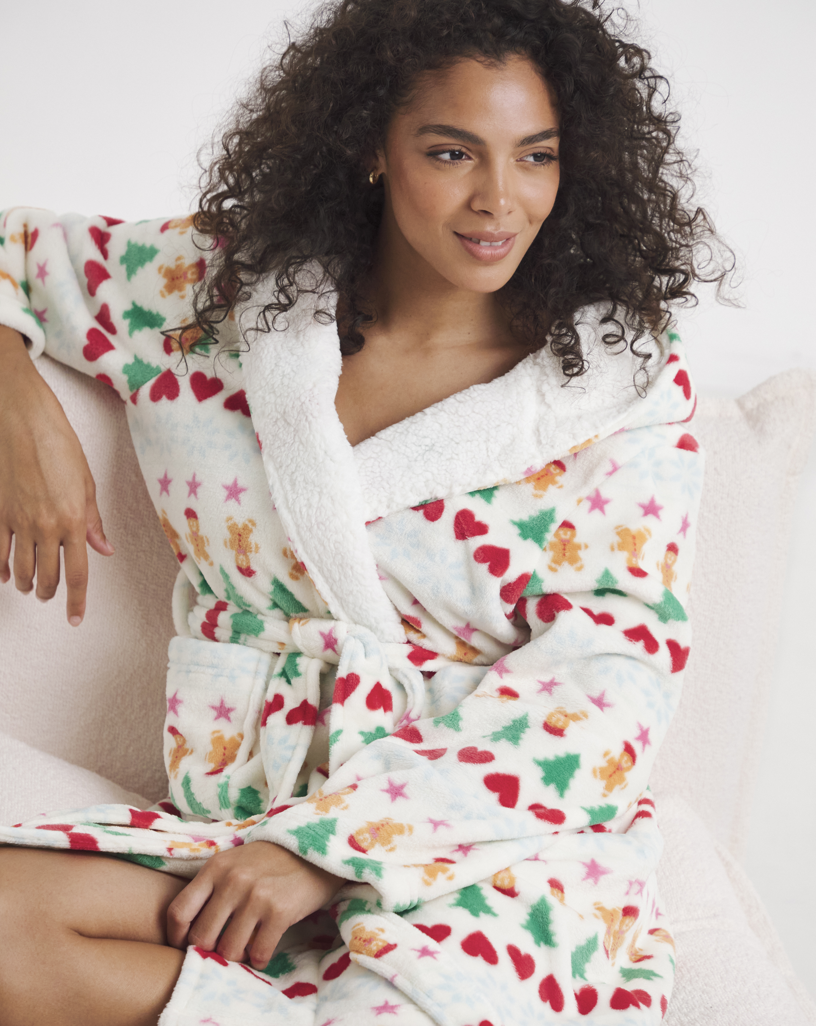 Pretty Secrets Christmas Fairisle Gown