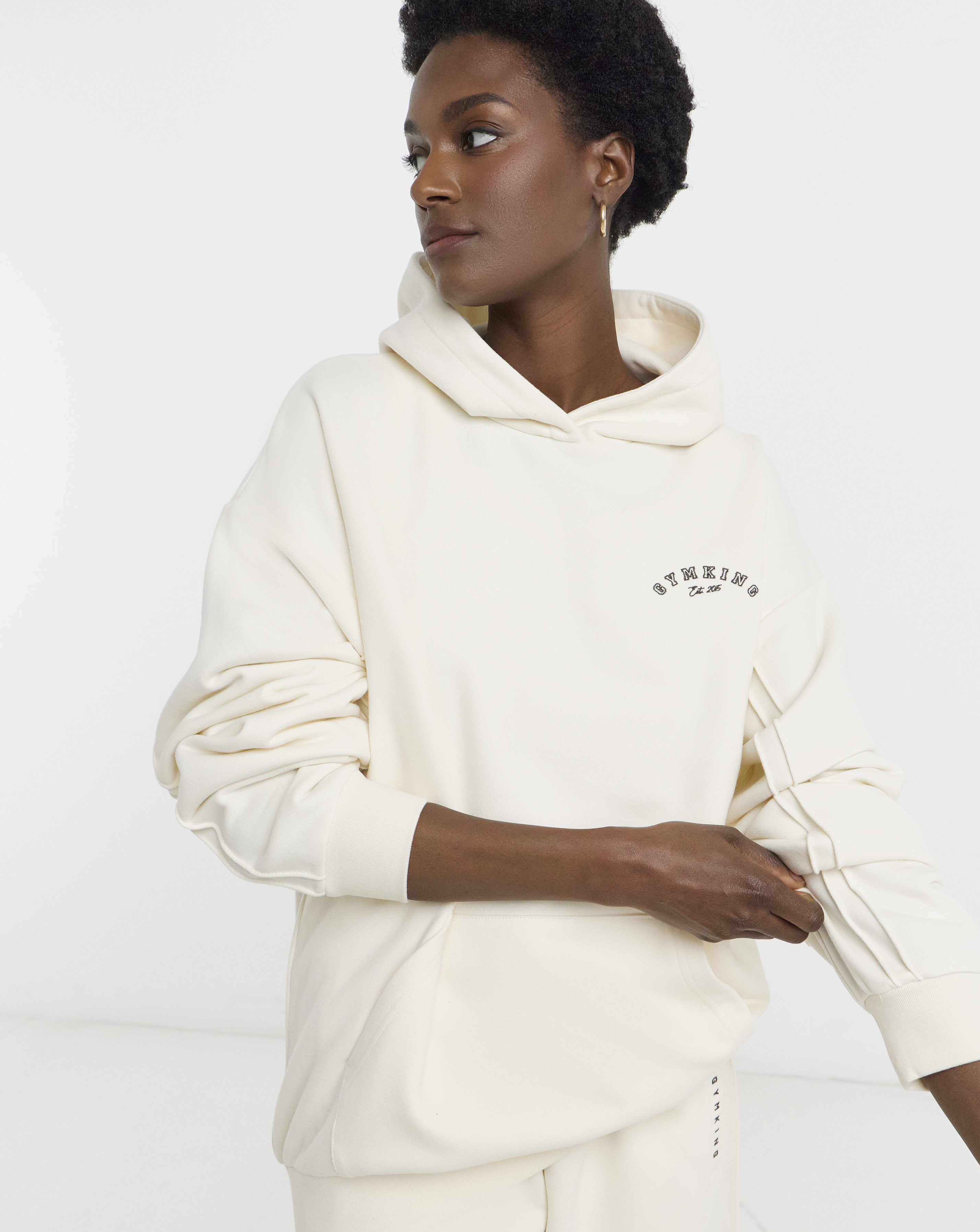 Gym King Replenish Seam Detail Hoodie