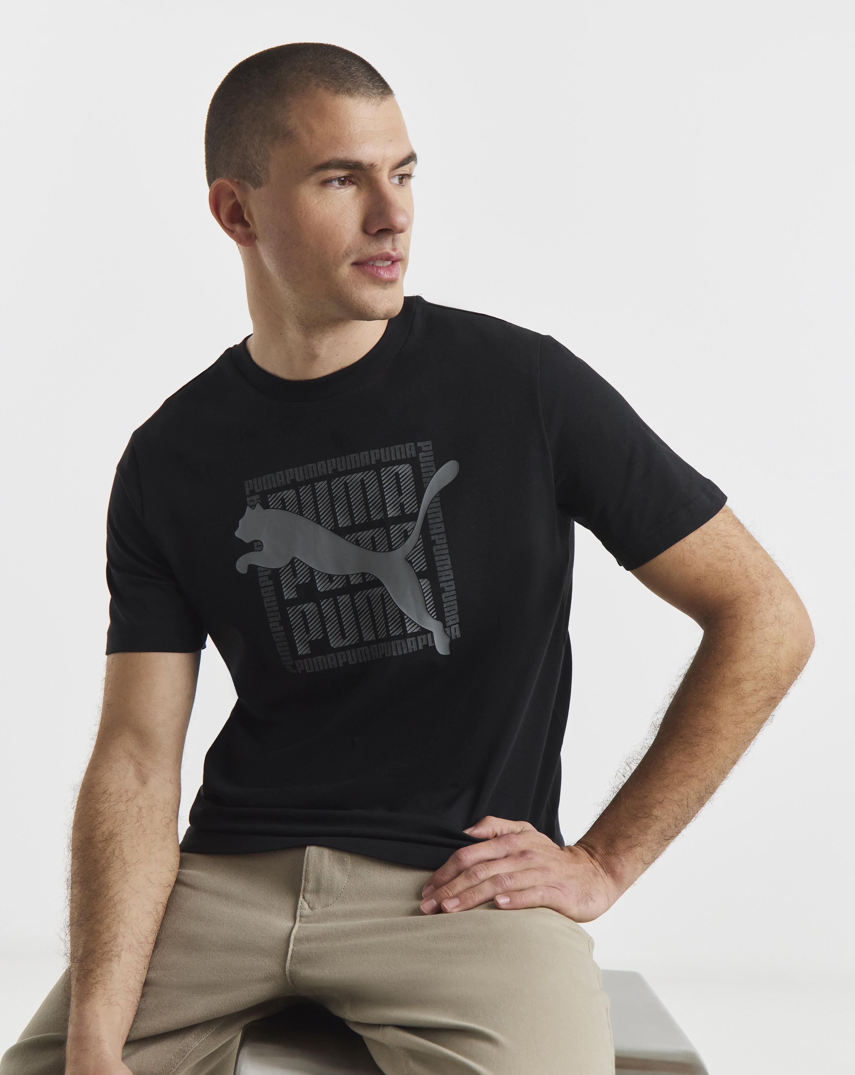PUMA Graphic Logo T-Shirt