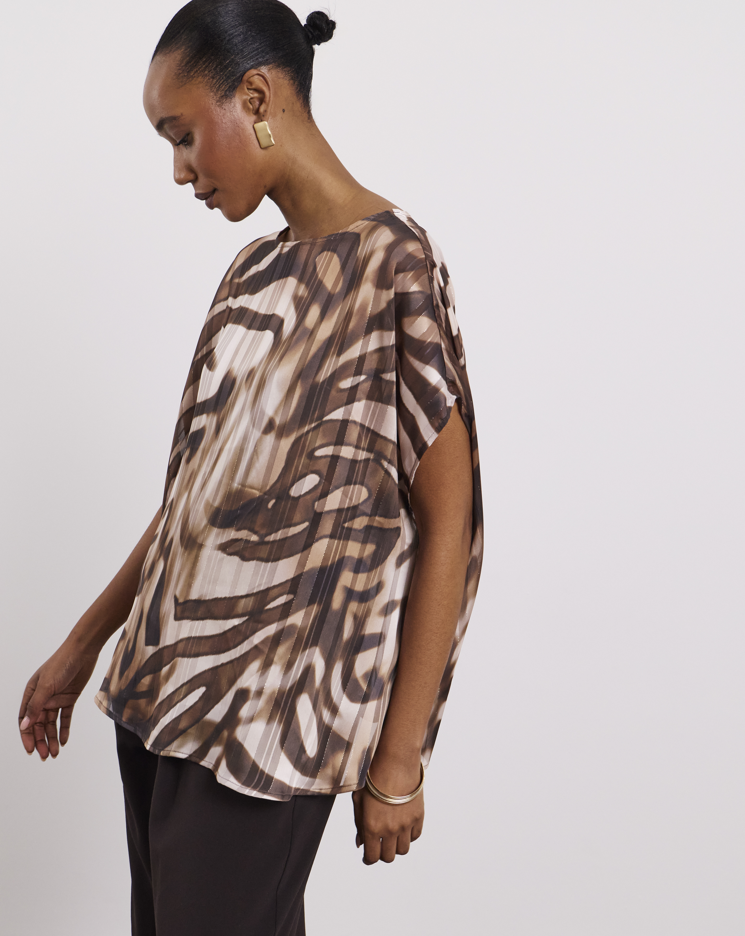 New In - Joanna Hope Asymmetric Blouse