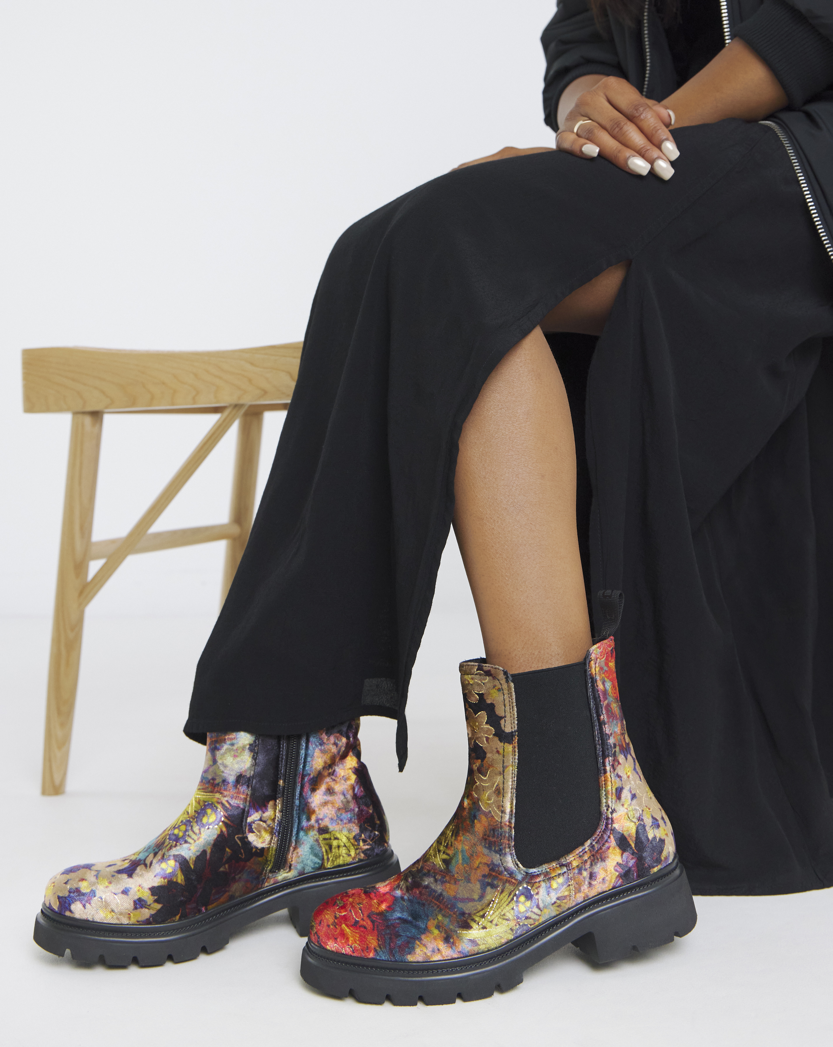 Heavenly Feet Zeta Chelsea Boot Wide Fit