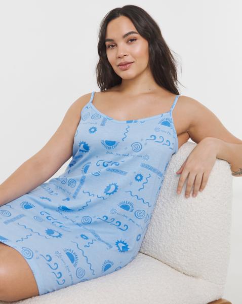 Sunshine Print Value Chemise Nightie