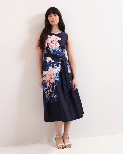Phase Eight Floral Printed Midi Dress