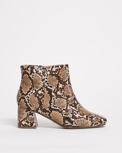 Flared Heeled Boot EEE Fit