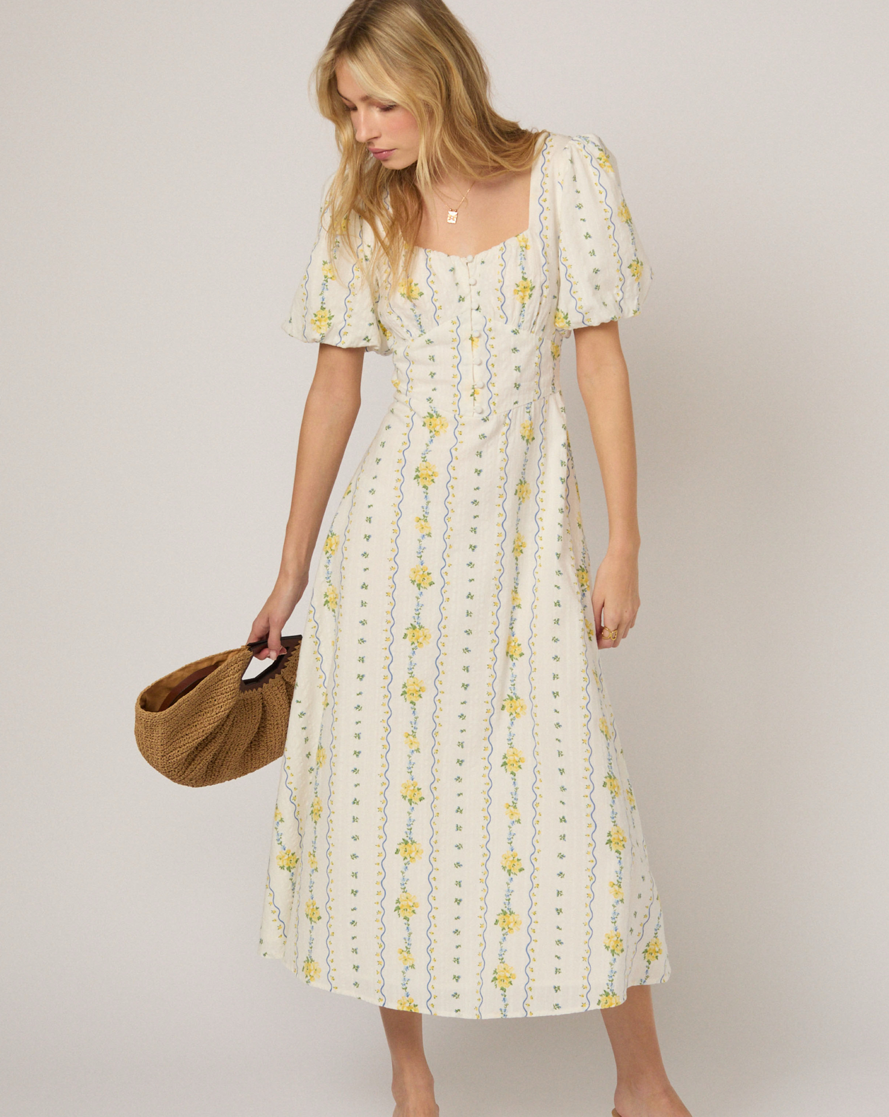 NC SS Melody Midi Dress