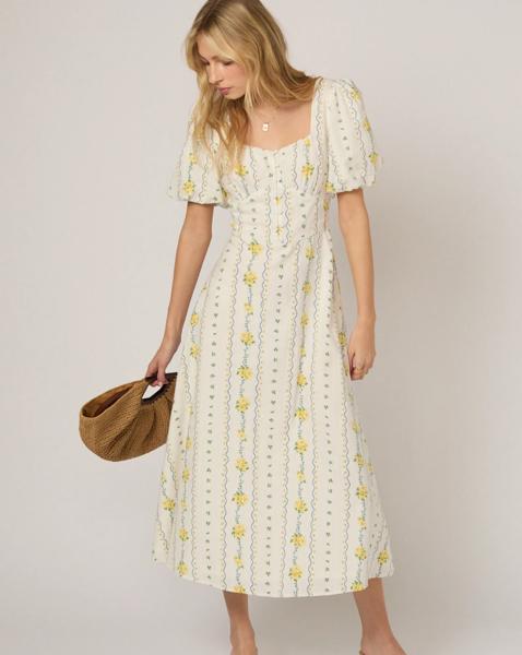 NC SS Melody Midi Dress