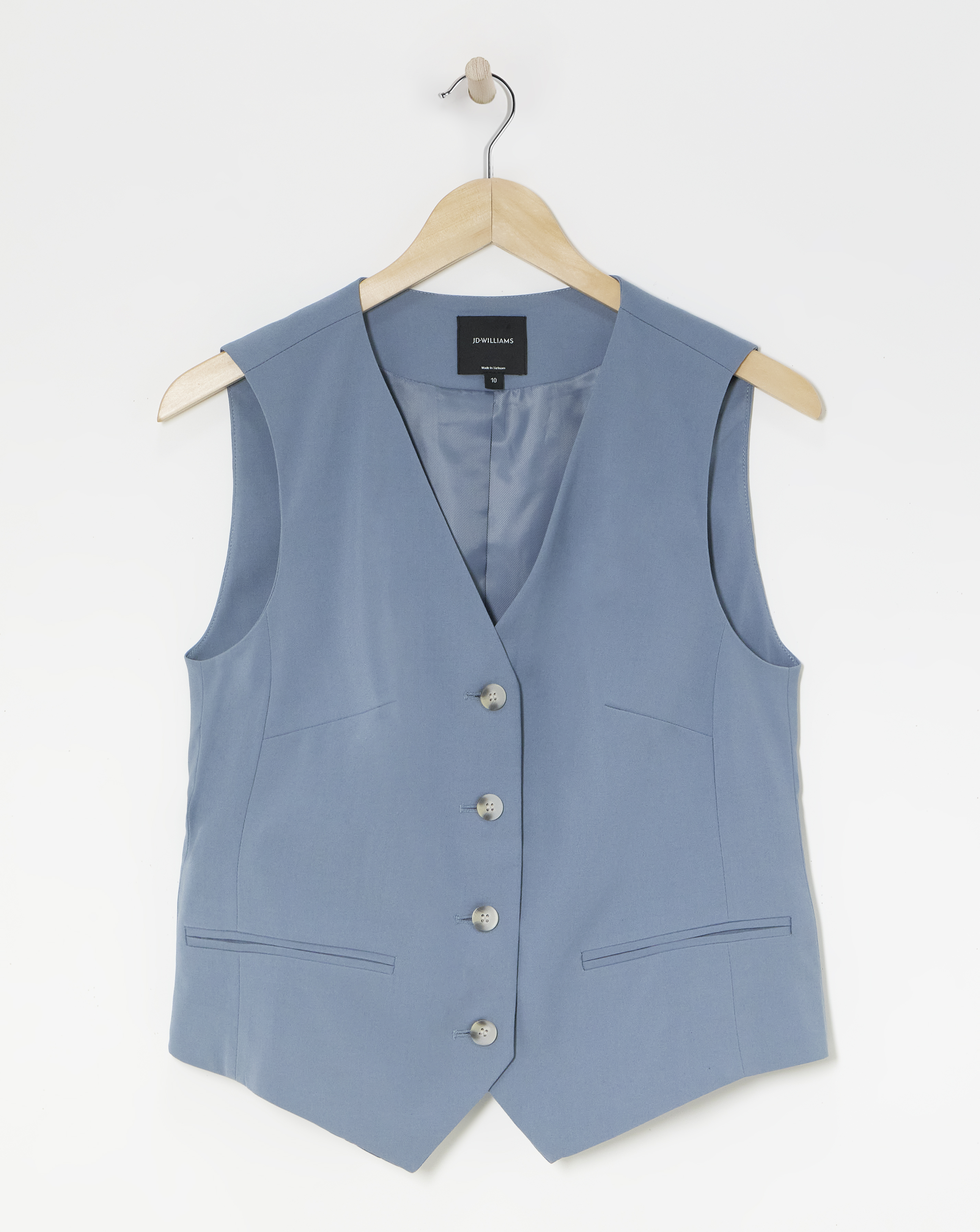 Button Front Waistcoat
