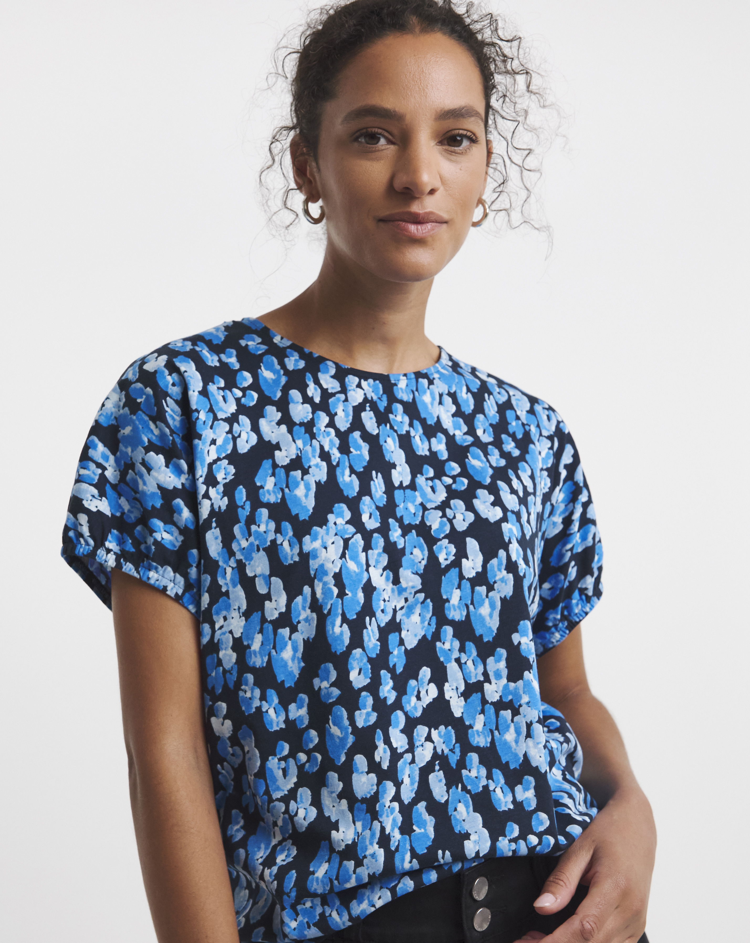 Bubble Sleeve T-Shirt