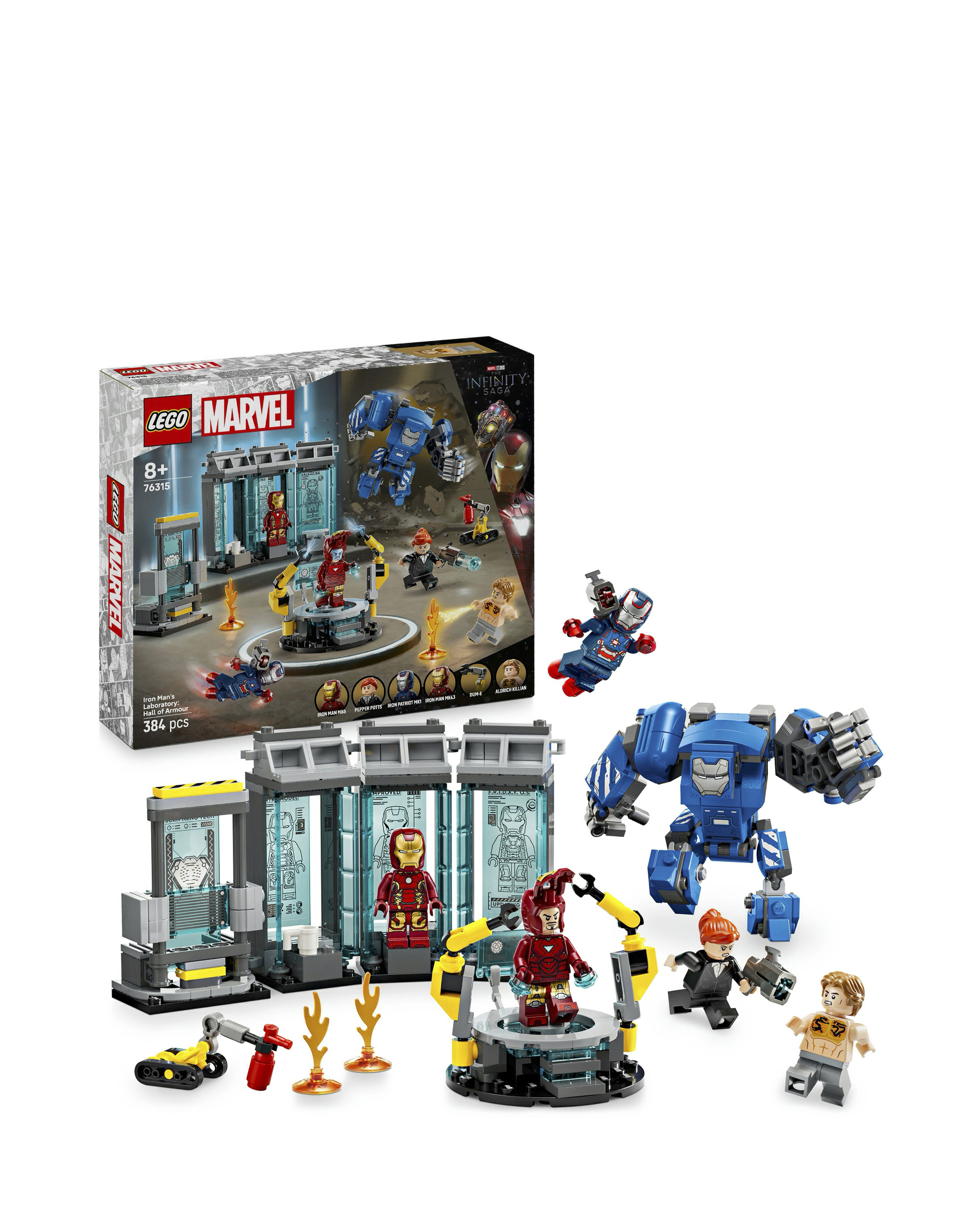 LEGO Marvel Iron Man's LaboratoryHall - LEGO Marvel Super Heroes