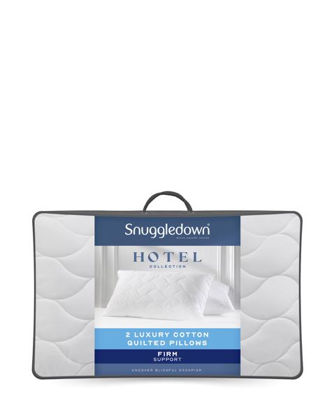 Snuggledown Luxury Firm Pillows 2 Pack