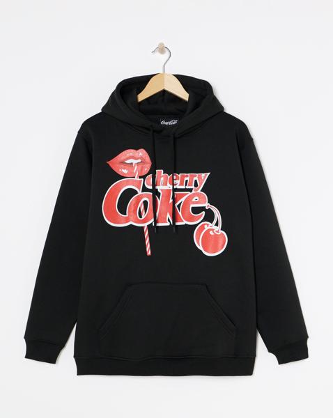 Simply Be Cherry Coke License Hoodie