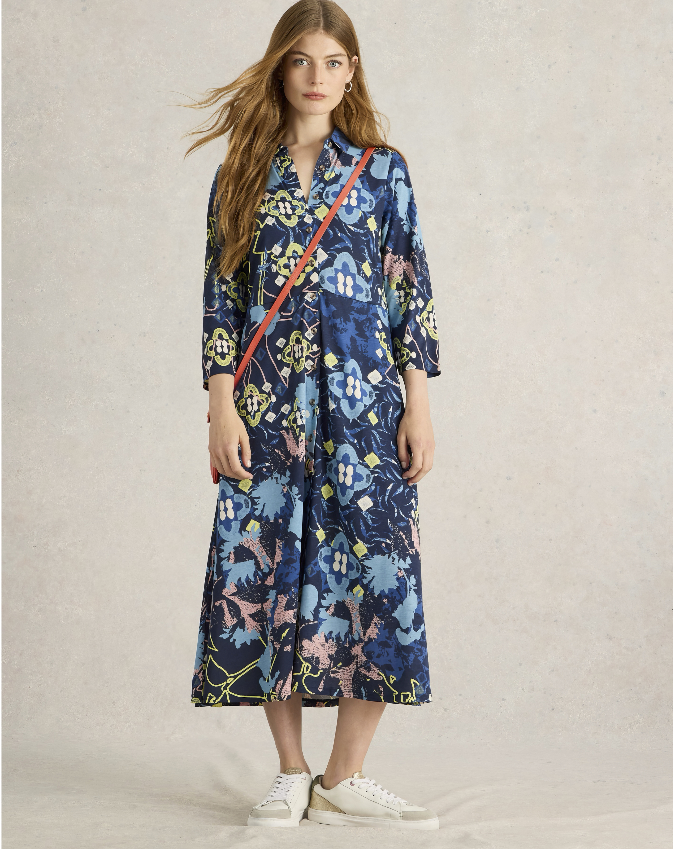 White Stuff Jersey Shirt Dress
