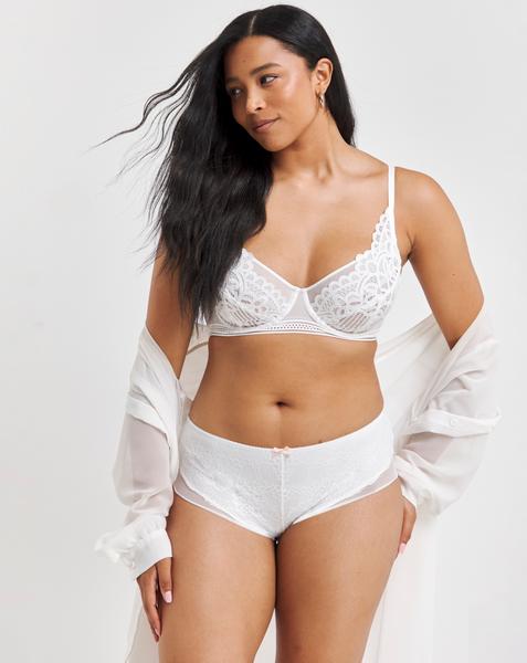 Figleaves Harper Geometric Lace Bra