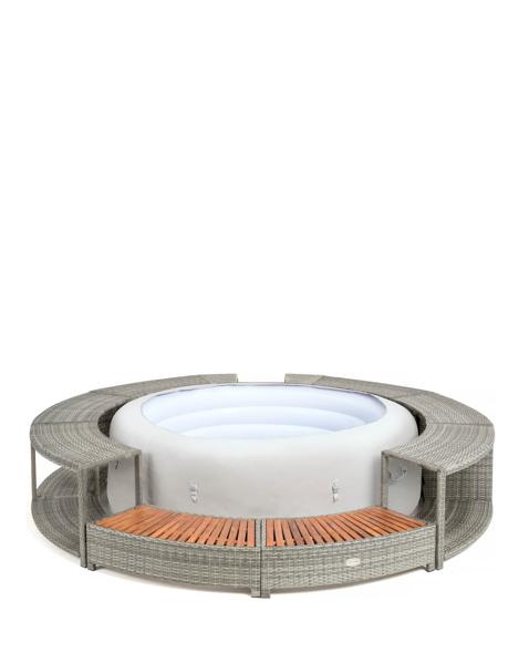 Lay-Z-Spa 200cm Rattan Hot Tub Surround