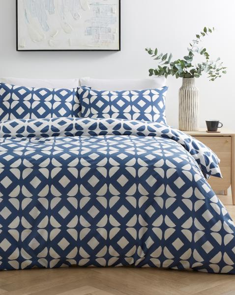 Gray & Osbourn Arran Tile Duvet Set