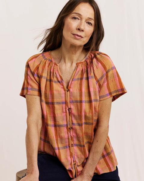 Julipa Check Blouse