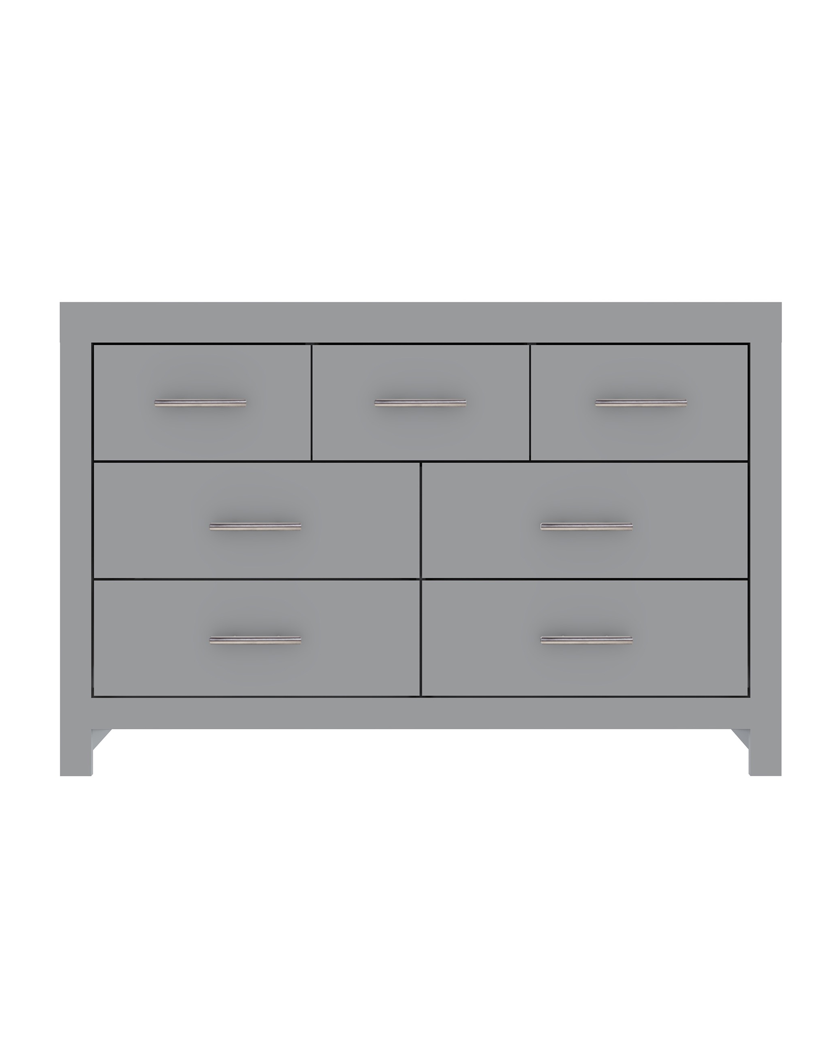 Dakota 3 Over 4 Drawer Chest