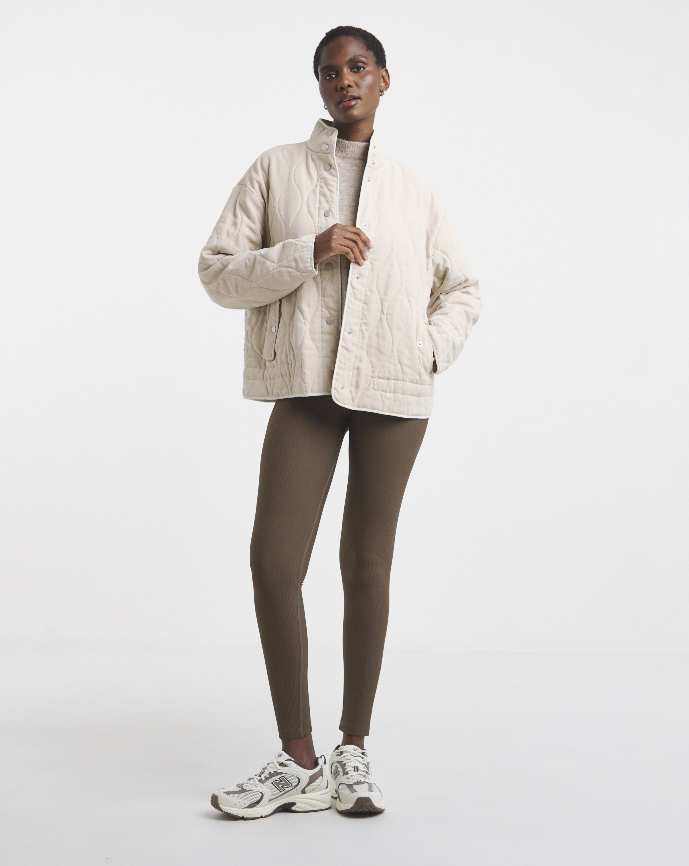 Luxe Ribbed Legging