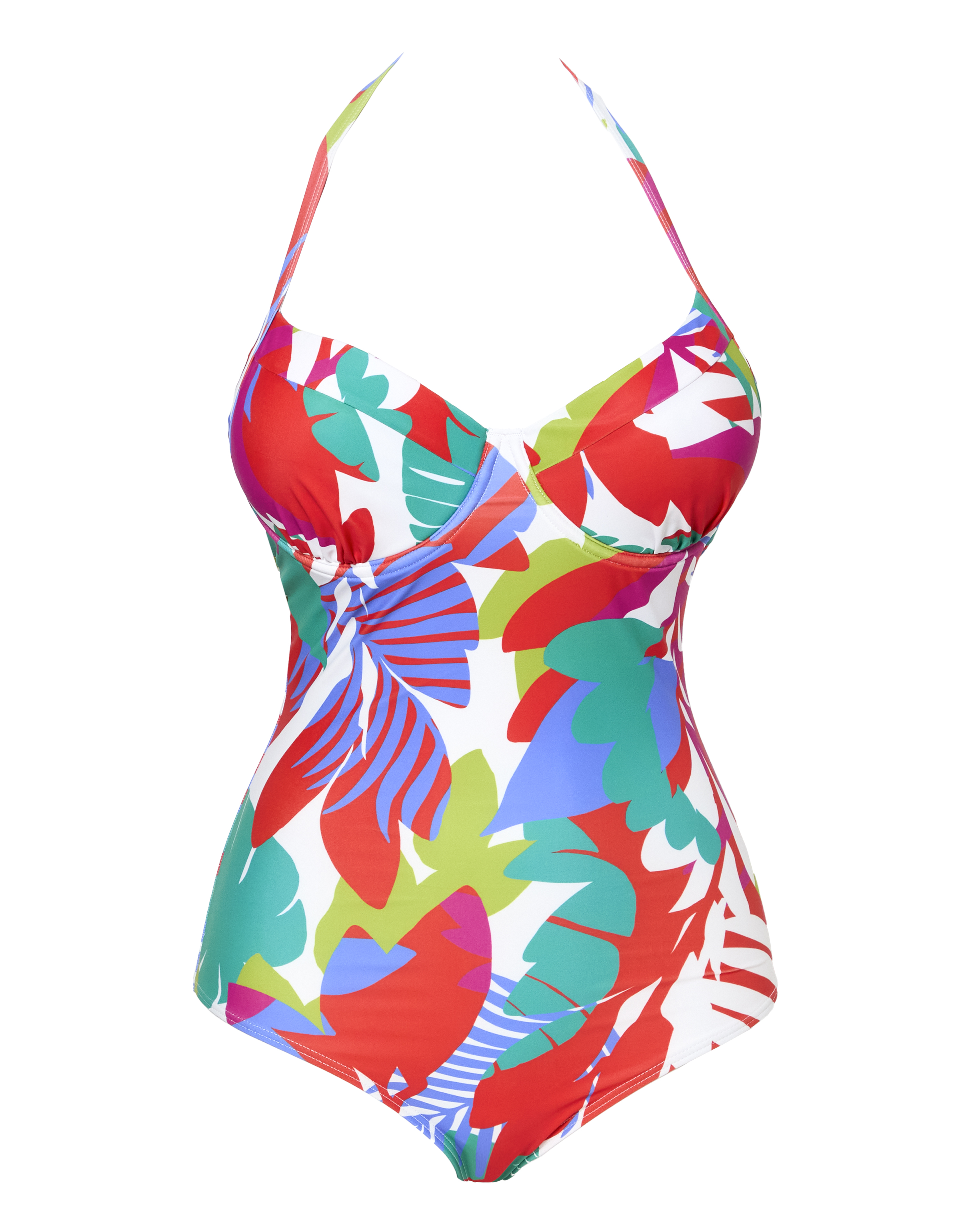 Padded Underwired Plunge Swimsuit