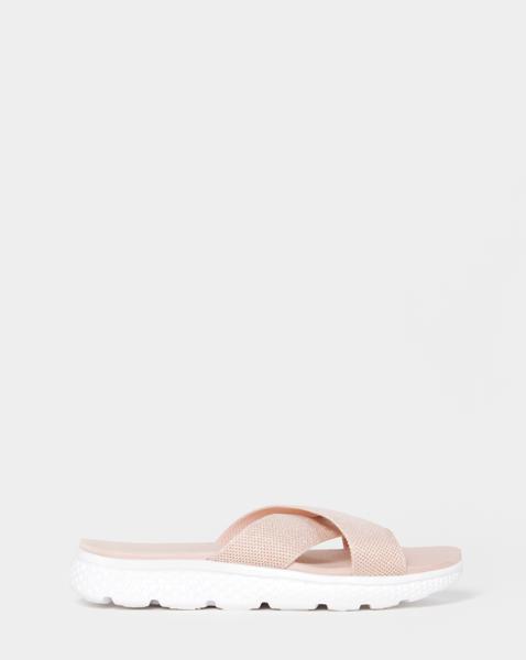 Cushion Walk Crossover Sandals EEE Fit