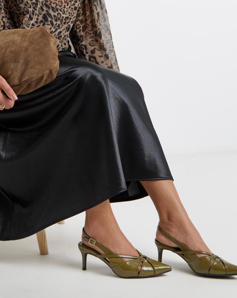 Slingback Point Heel Wide Fit