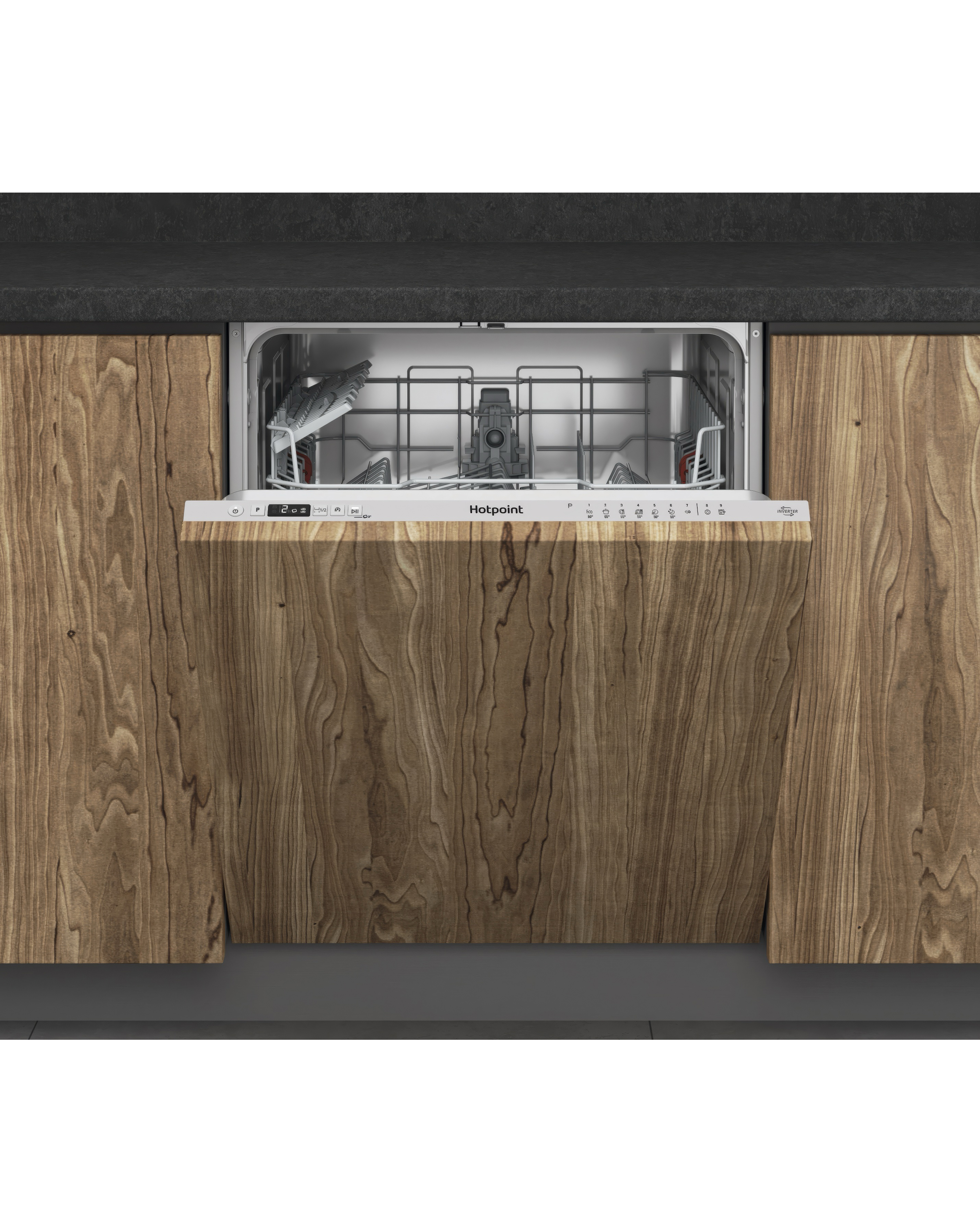 Hotpoint H2IHD526UK Integ DWash 14Pl Sil