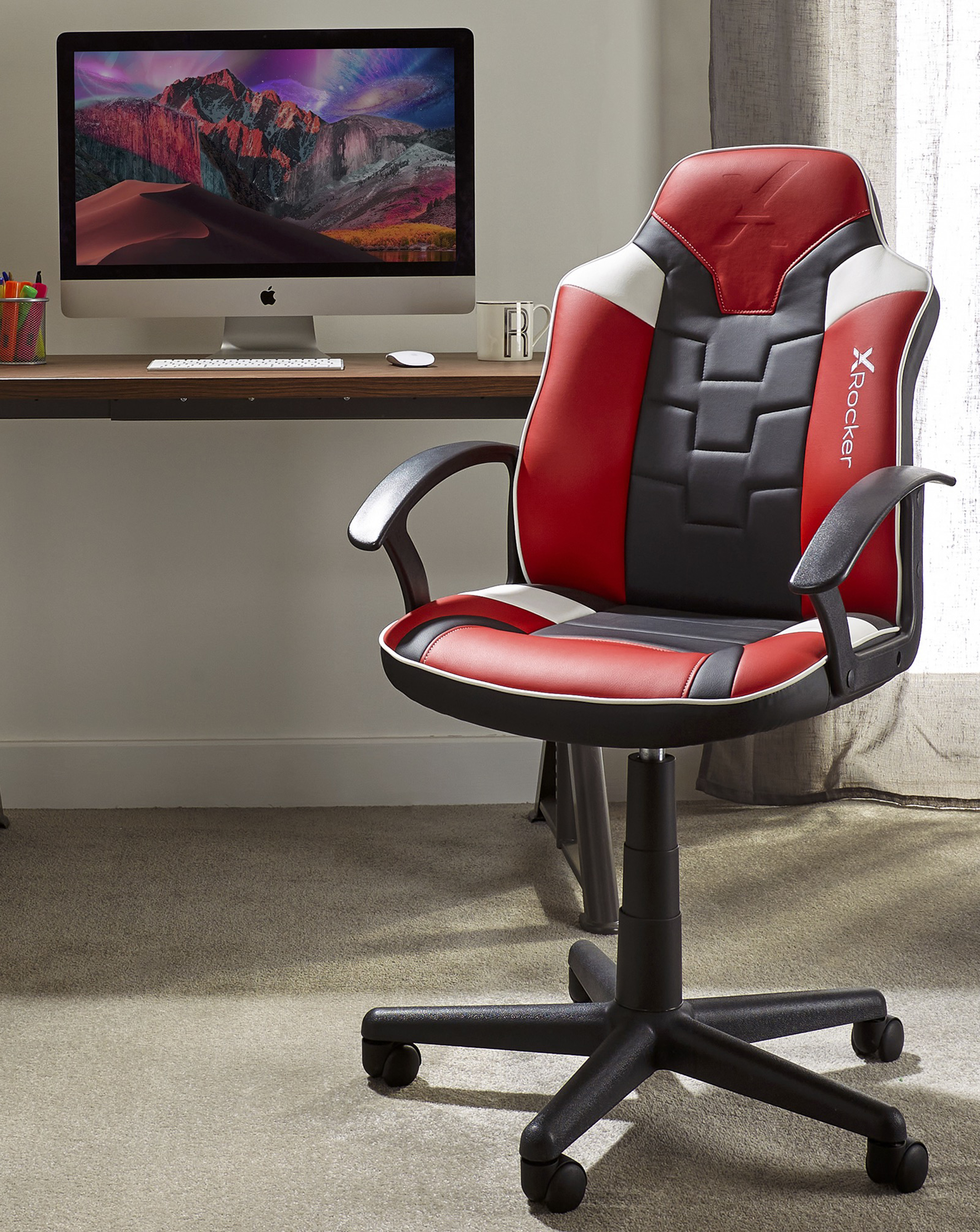 X Rocker Saturn Junior Gaming Chair Red