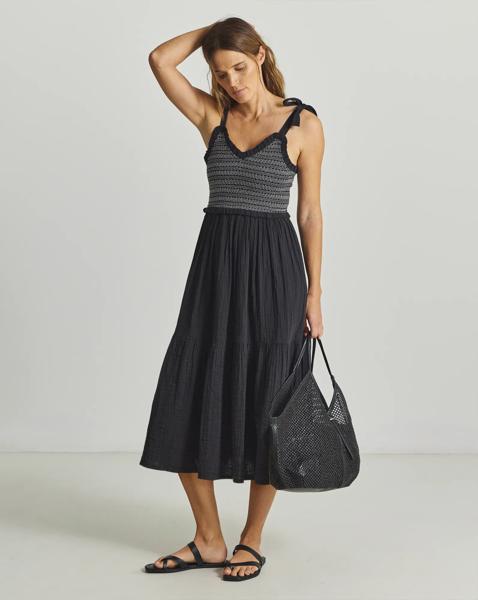Shirred Beach Dress