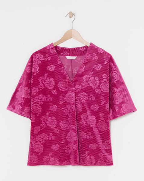 Julipa Embossed Velour Top