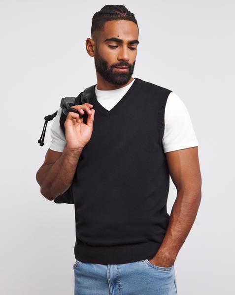 Cotton Sweater Vest