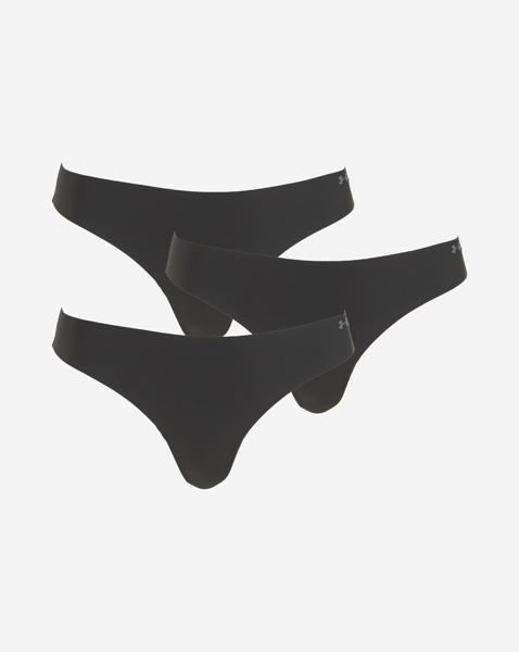 Under Armour 3 Pack No Show Thong